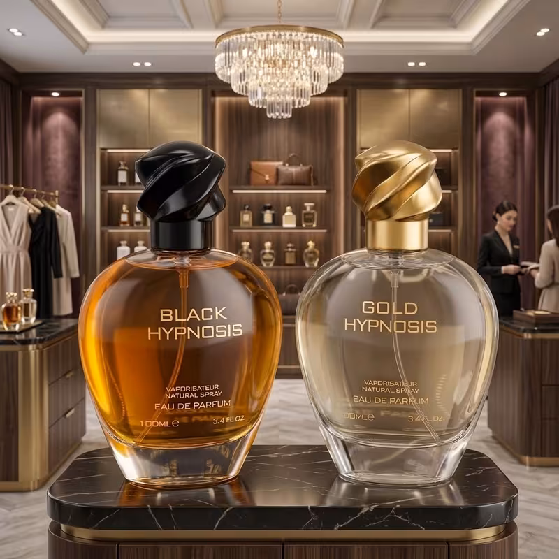 Gold & Black hypnosis perfume 2x100ml