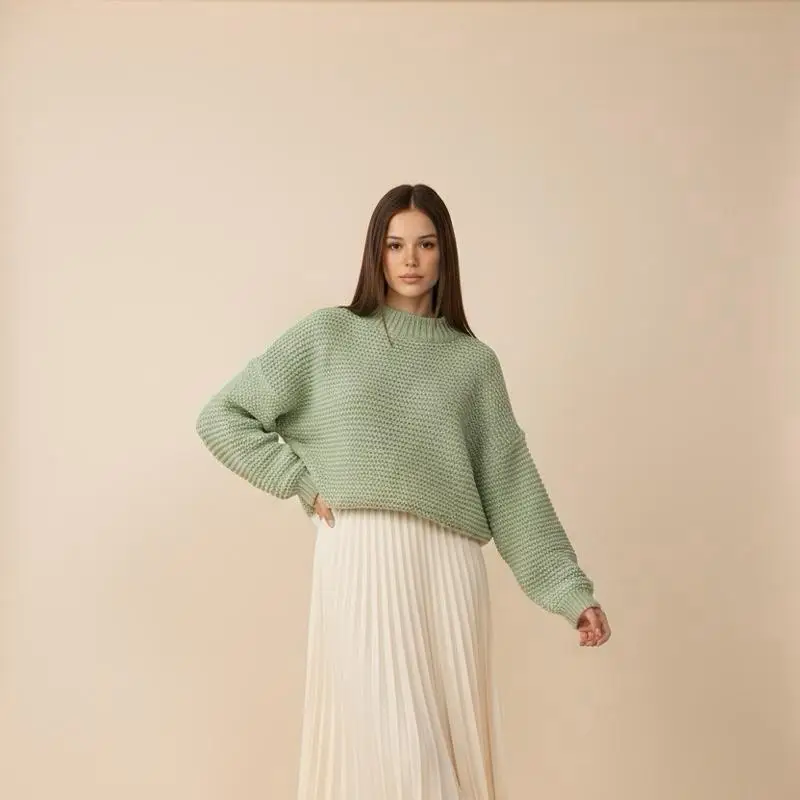 Lisa UK-Made Large Knit Jumper
